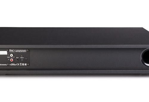 TV2 TV 2 MINX MIN X diffusore per TV (per TV fino a 40") - 2 diffusori BMR da 2.25” ad ampia dispersione - 1 subwoofer interno da 6.5” - amplificatore da 100W - telecomando intelligente interno a I/R e Auto Power On - DSP con 4 modalità di ascolto: Voce, Musica, Film & TV - Bluetooth Streaming da telefoni e tablet - facile connessione TV a cavo singolo via ingresso ottico Toslink - ingressi RCA e 3.5mm - dim. 550mm (L) x 104 (H) x 331 (P) Music System con Airplay - Bluetooth - Internet Radio Sistema integrato musicale altoparlanti casse acustiche diffusori wireless music system streaming multiroom audio AirPlay, Bluetooth e lettore di rete UPnP promozione sconto scontato outlet